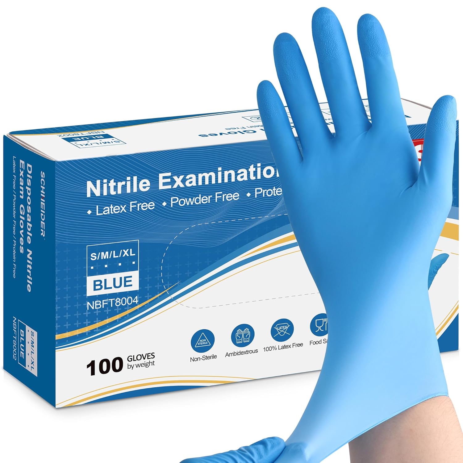 Schneider Nitrile Gloves: Heavy Duty & Food Safe