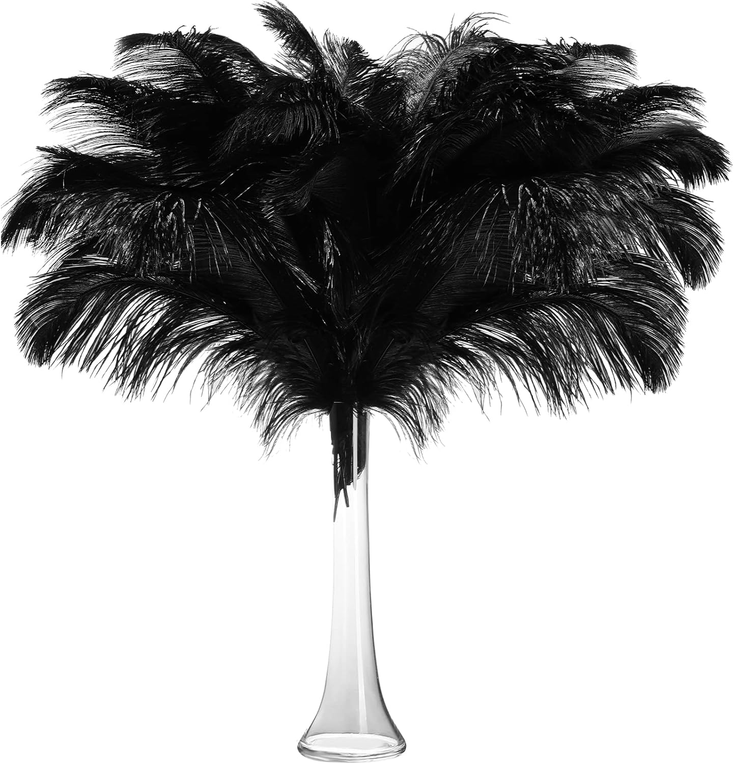 Large Natural Ostrich Feathers for Wedding Party Centerpieces