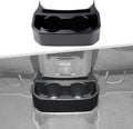 Jimen Rear Cup Holder Organizer for Jeep Wrangler JL & Gladiator