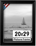 Black 20x29 Picture Frame.75 in Wide - Clean Black Wall Frame