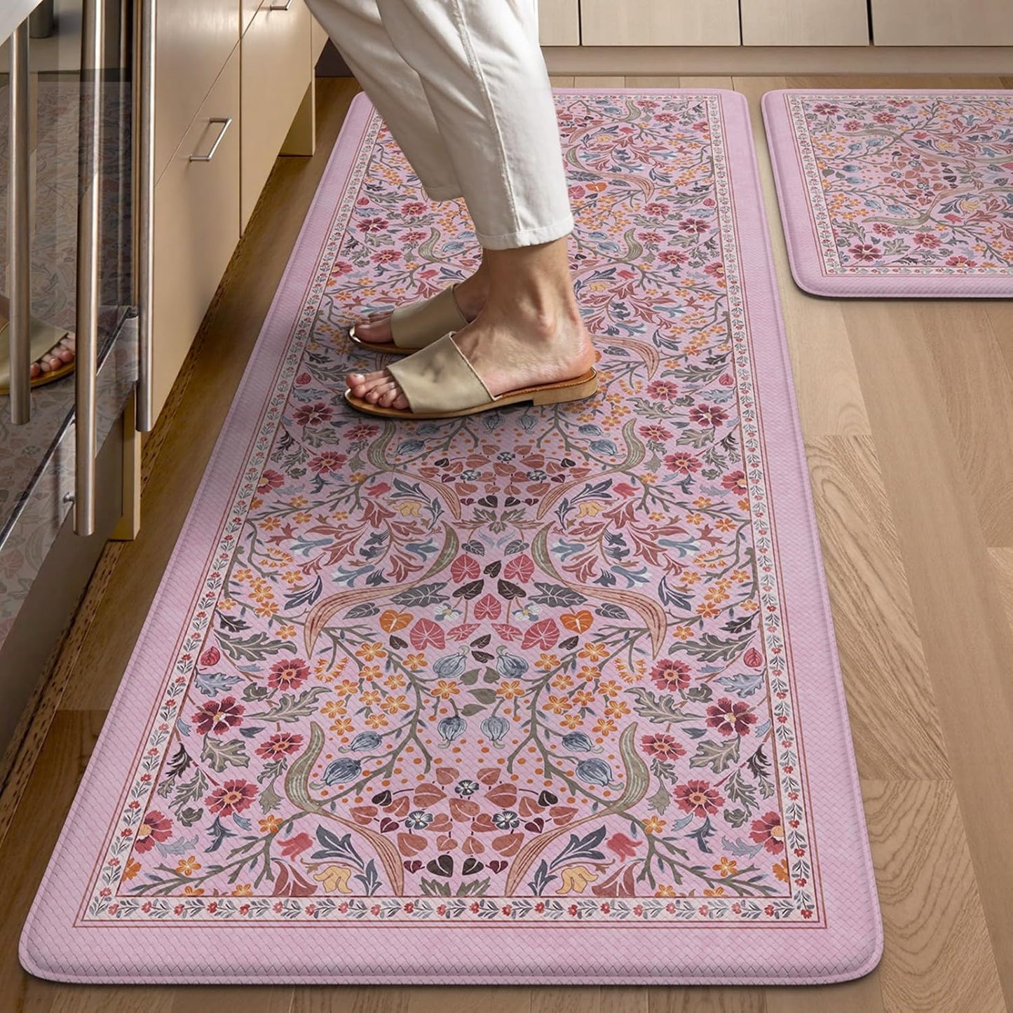 Cushioned Anti Fatigue Kitchen Mats for Comfort and Safety