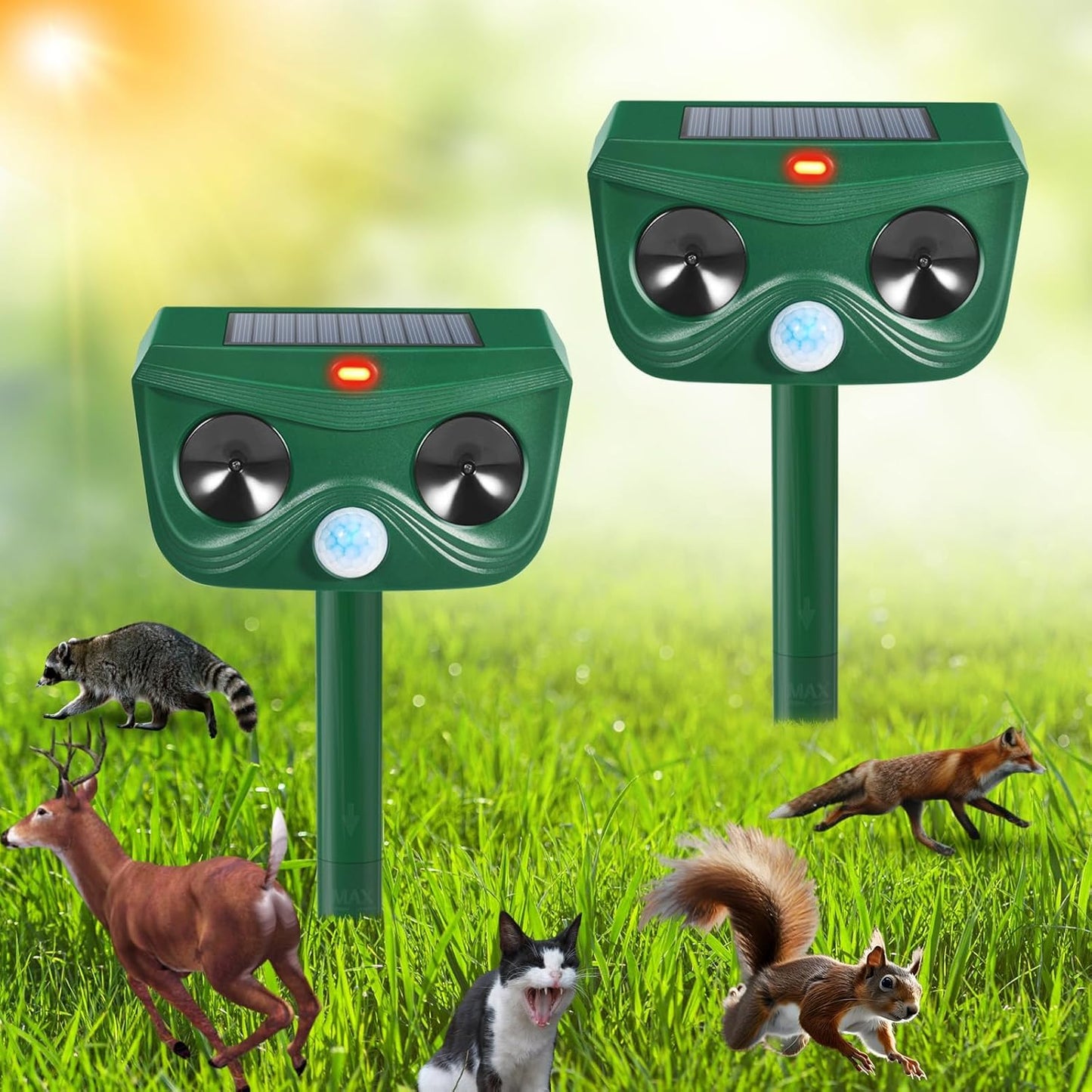 Ultrasonic Animal Repellent Devices for Outdoor Use and Gardens
