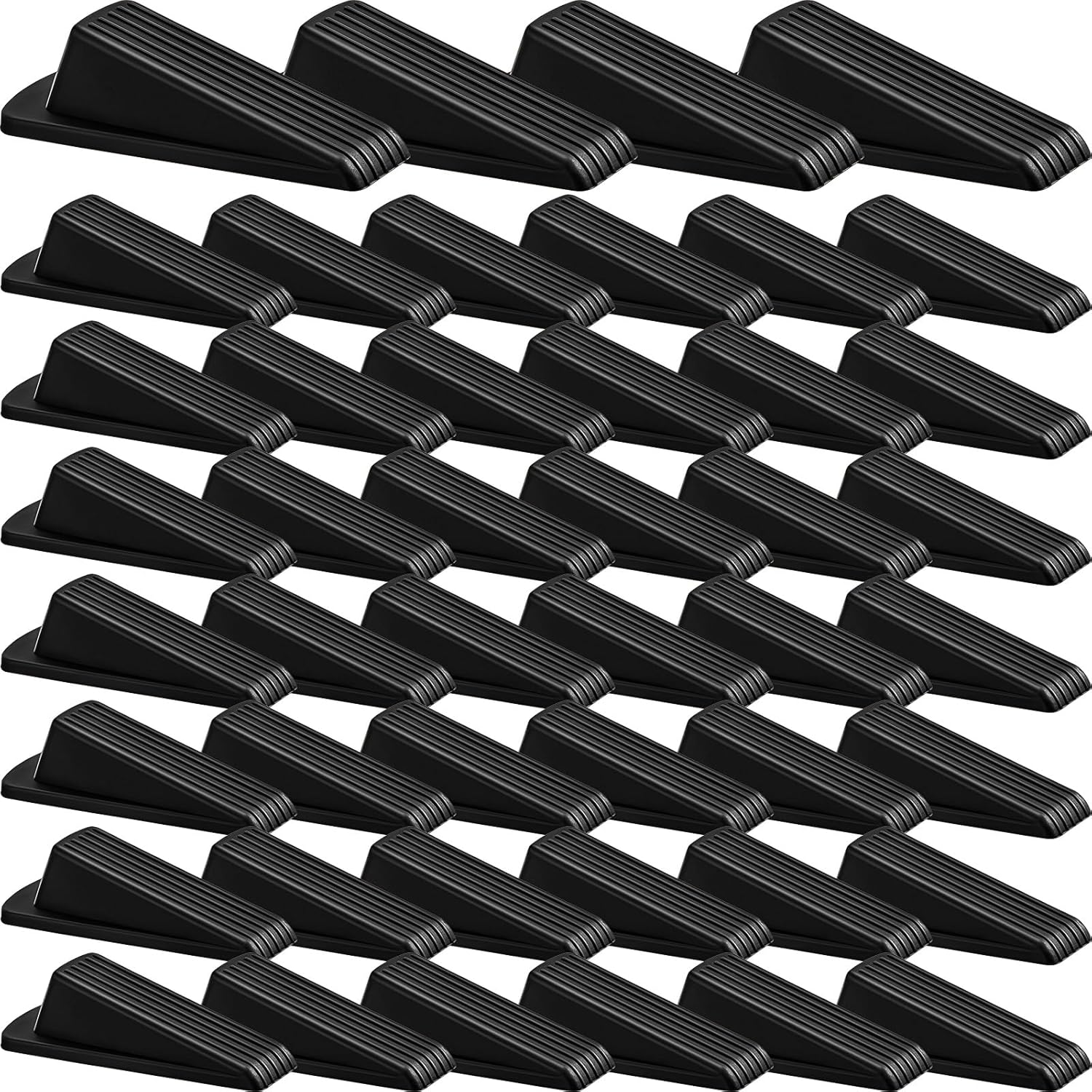 48 Pcs Rubber Door Stoppers for Heavy Duty Use and Safety