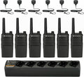 Motorola RMU2040 6-Pack with 6 Bank Charger and Mics - Rugged On-Site