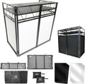 AxcessAbles Two-Tier Portable DJ Booth - Large 43in x 25in Work