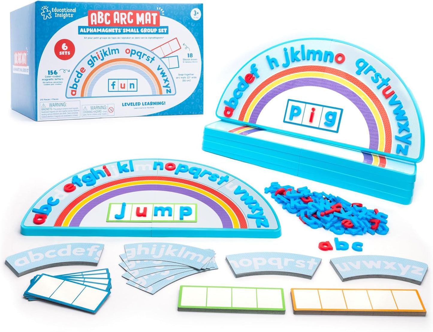 Educational Insights ABC Arc Mat Set for Kids Learning Fun