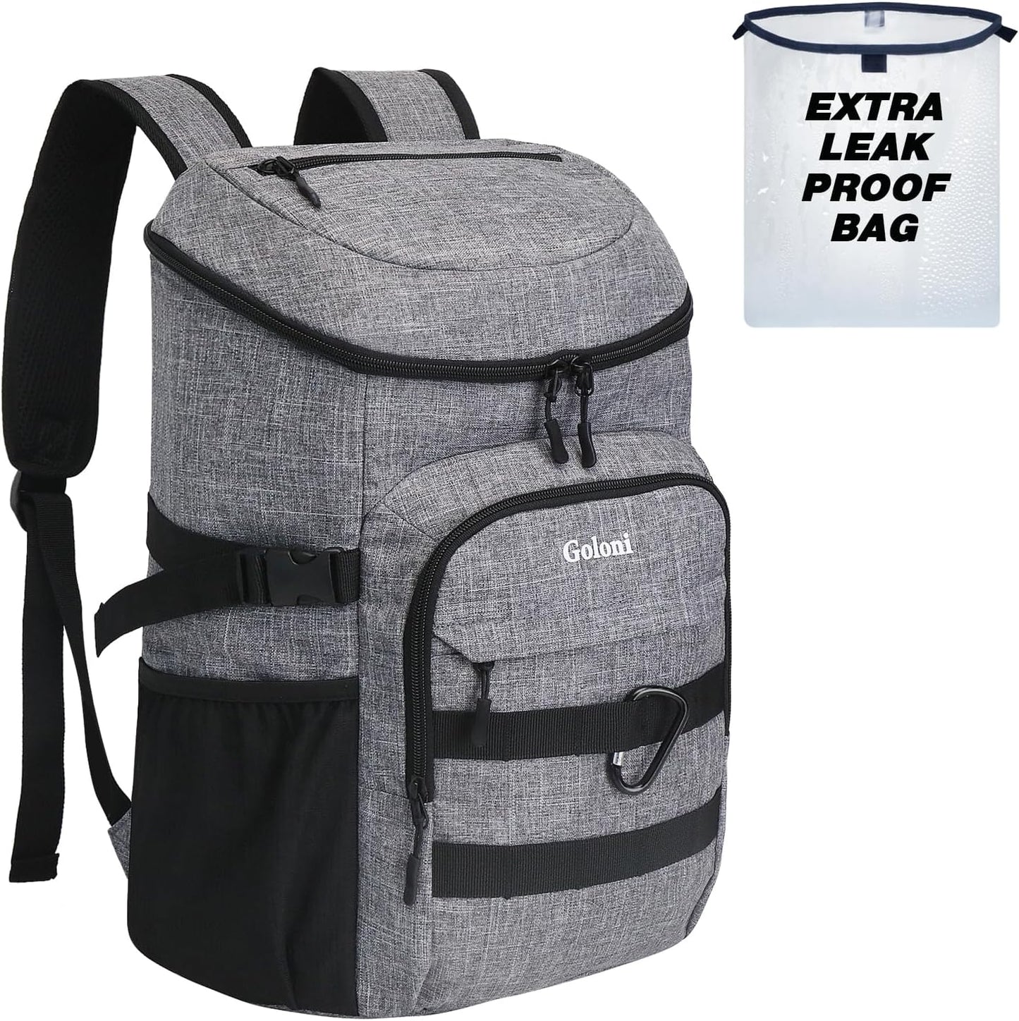 Leak-Proof Insulated Cooler Backpack by Goloni - Stay Cool Anywhere