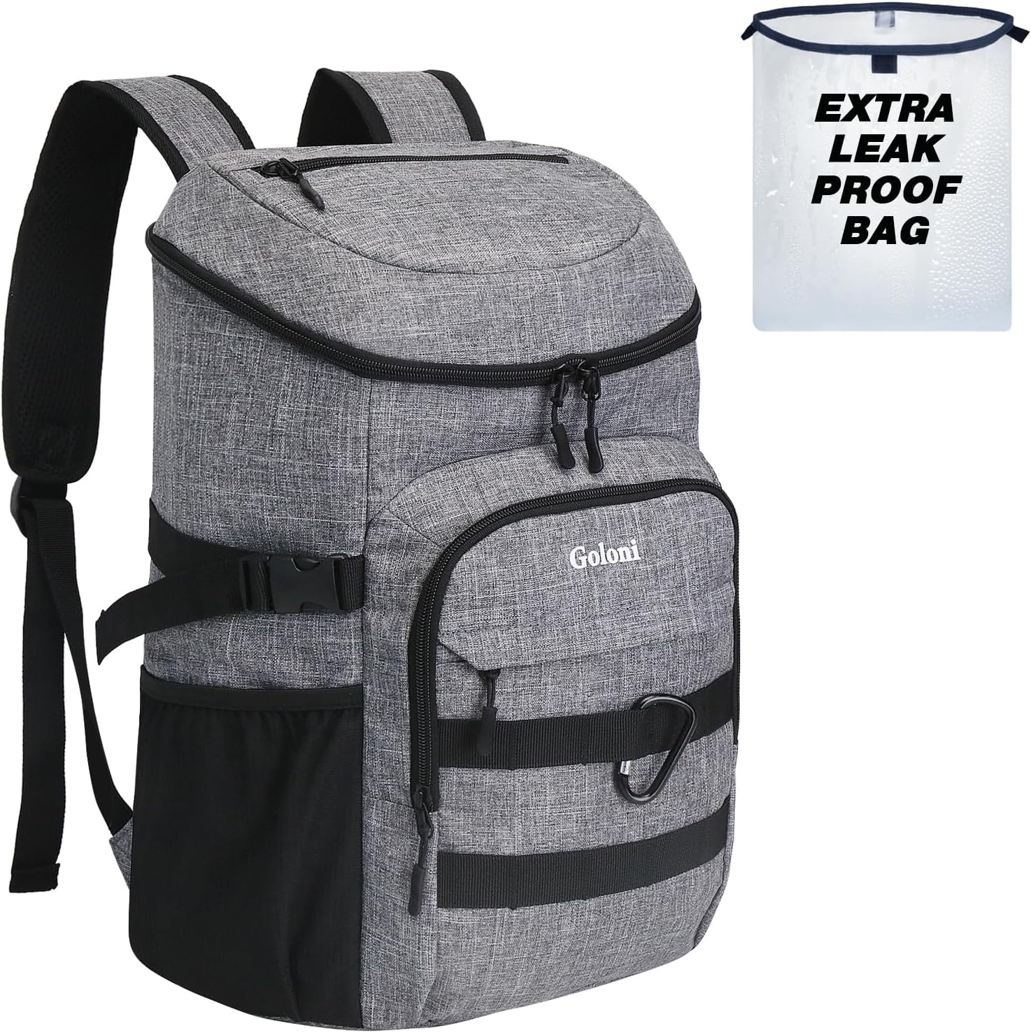 Leak-Proof Insulated Cooler Backpack by Goloni - Stay Cool Anywhere