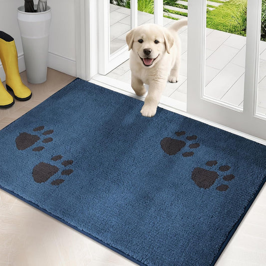 PURRUGS Dirt Trapping Door Mat for Muddy Shoes and Paws