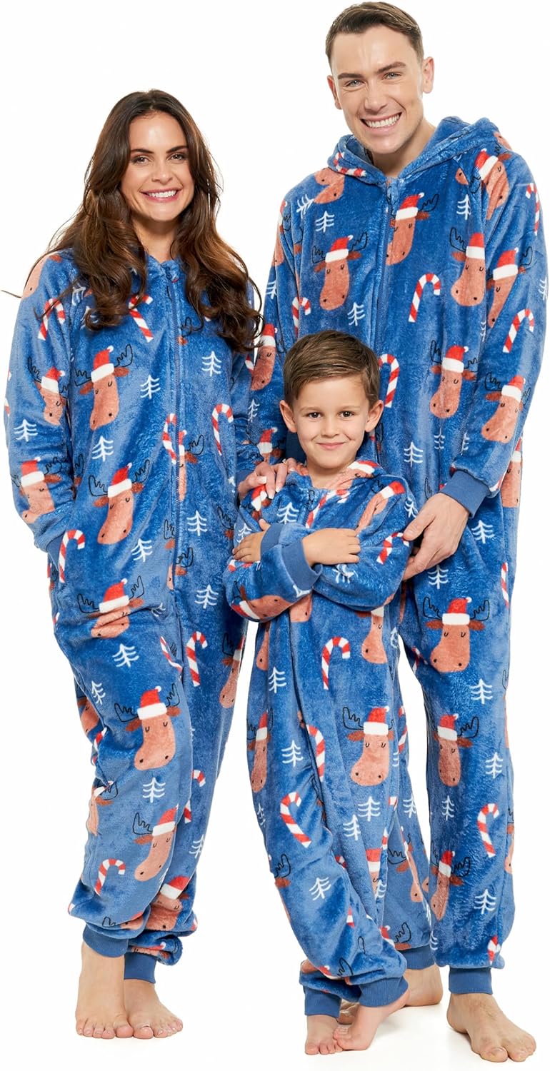 Big Softy Family Christmas Onesie Pajamas for All Ages