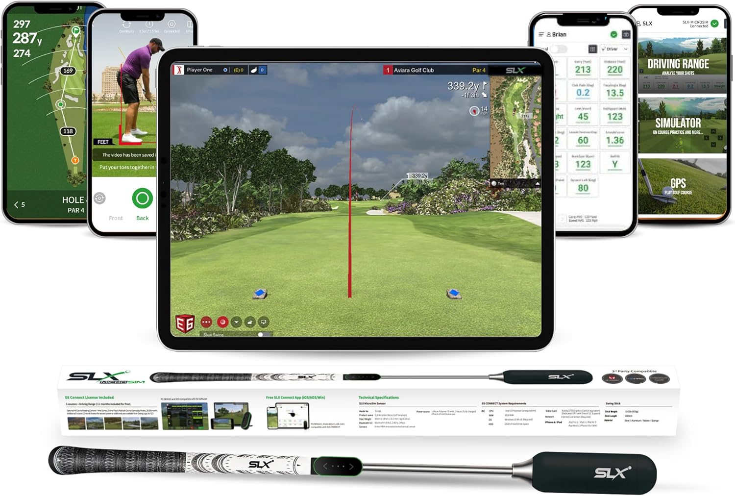 Ultimate Home Golf Experience: SwingLogic Pro-Pack