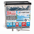 High-Quality #10 x 3 Inch Stainless Steel Deck Screws for Durability