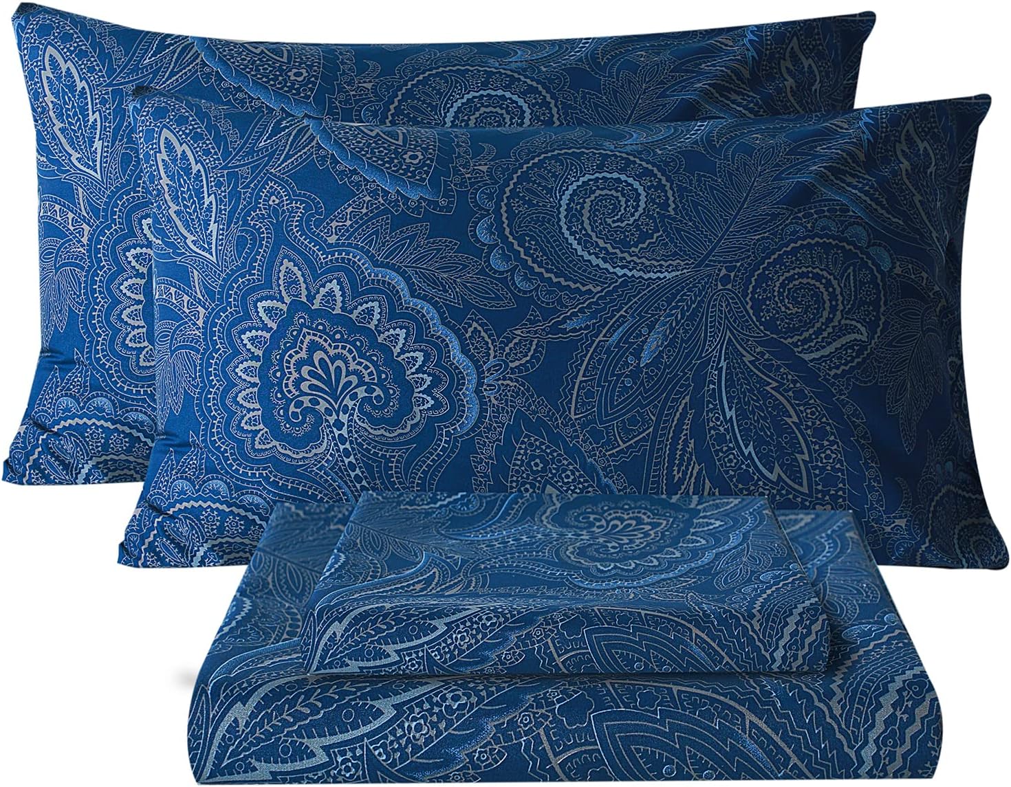 California King Sheet Set Ultra Soft Microfiber Bedding for Comfort