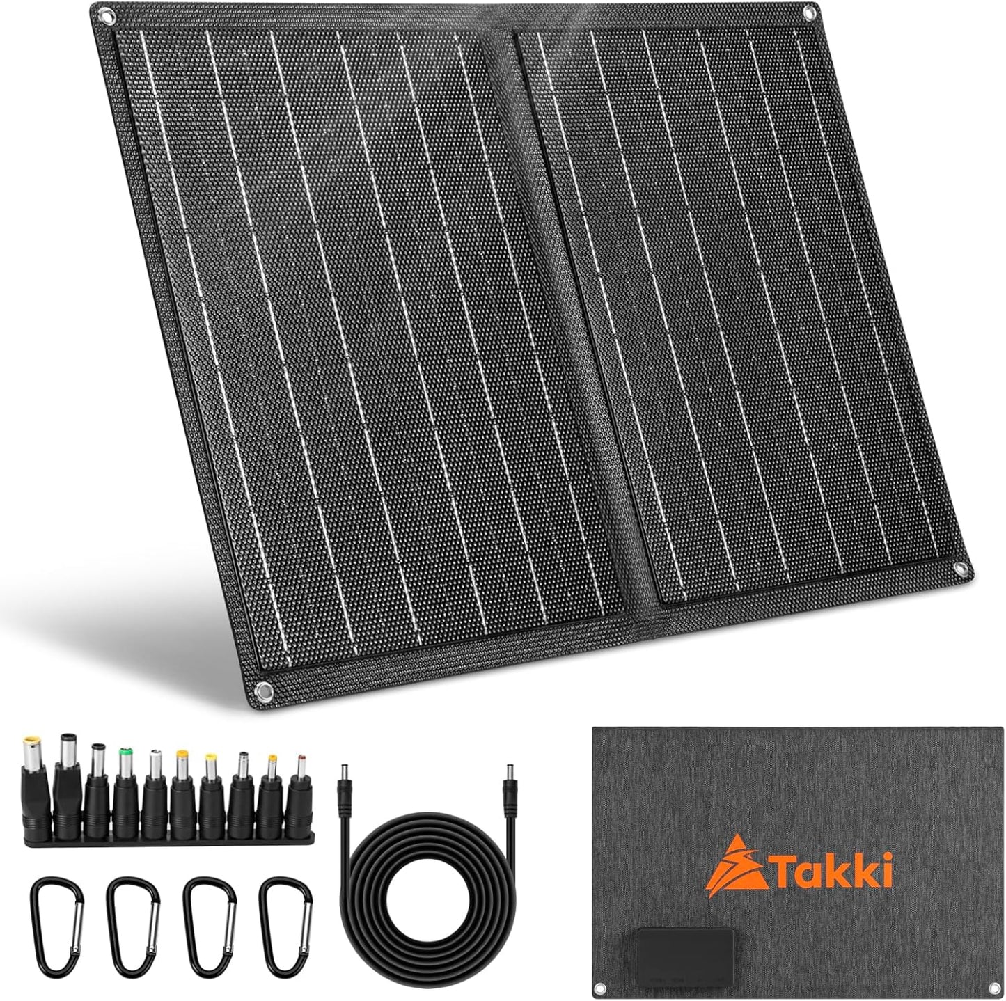 Portable Solar Charger for Power On-the-Go