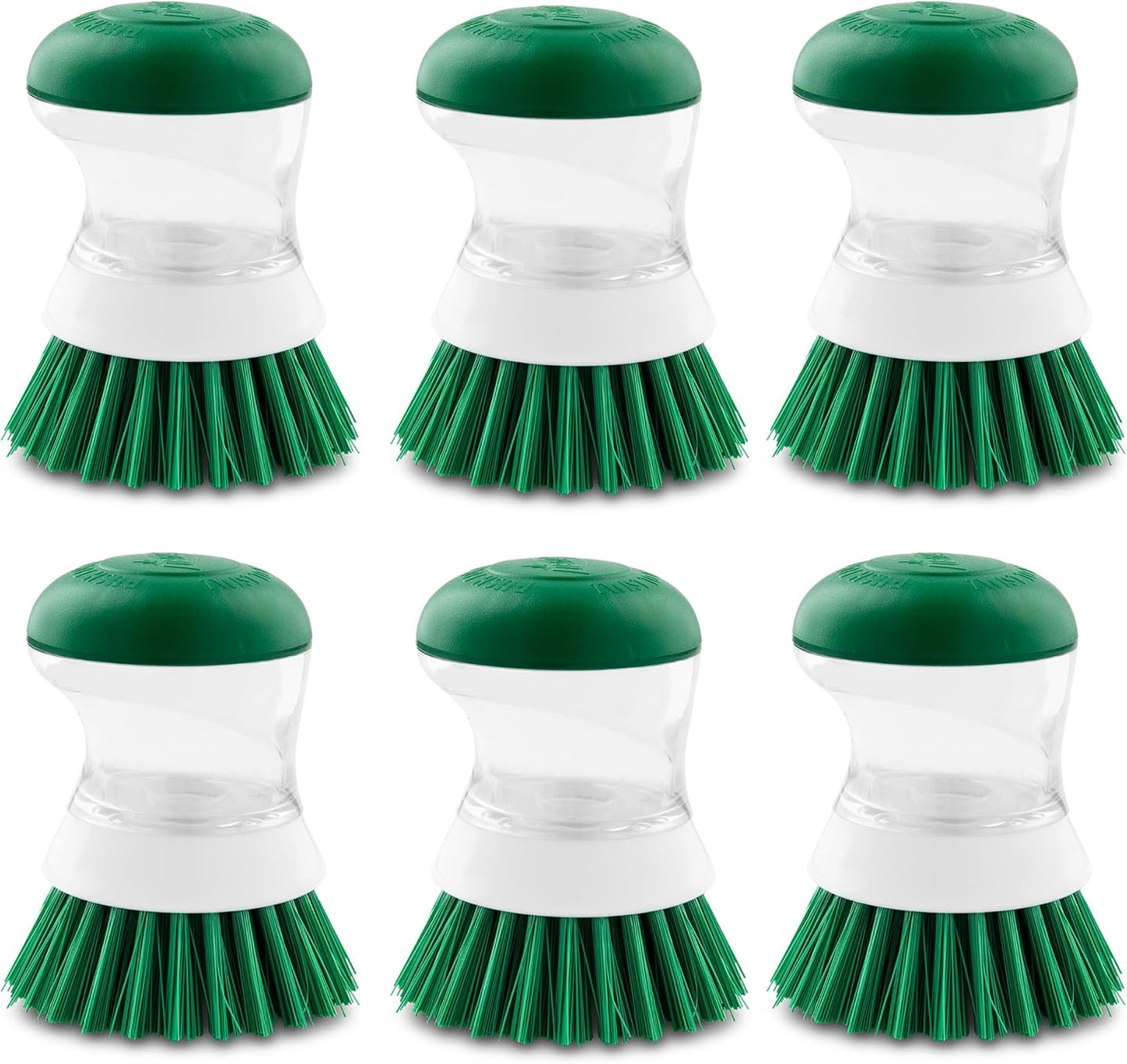 Libman Palm Brush Case of 6 with Soap Reservoir and Grip