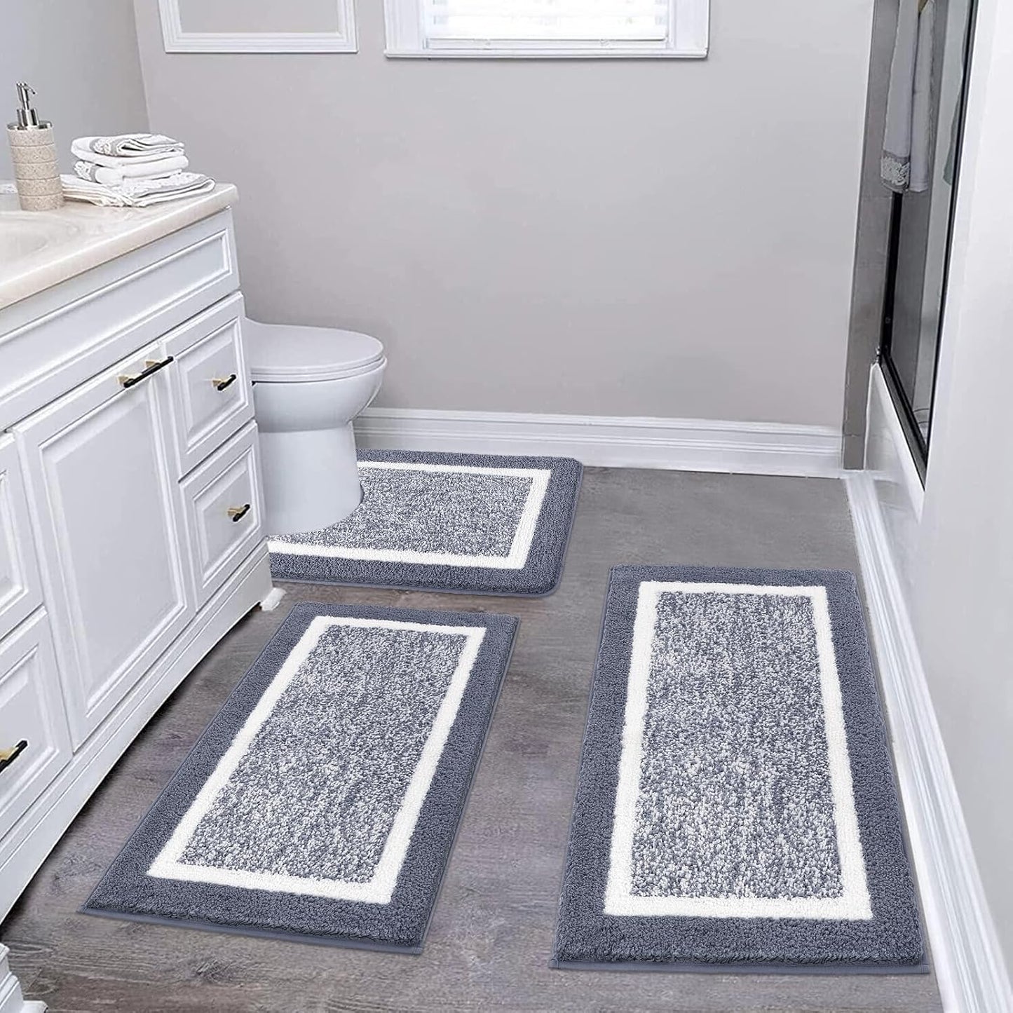 Pauwer Bathroom Rugs Sets for Comfort and Safety in Your Home