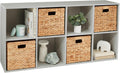 Kids Bookcase 8-Cube Storage Organizer - Customizable Shelf Solution