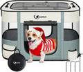 Dog Playpen Portable Foldable Pet Pen for Indoor Outdoor Use - Travel