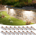 VOLISUN 16 Pack 7 In Retaining Wall Lights - Bright, Cuttable