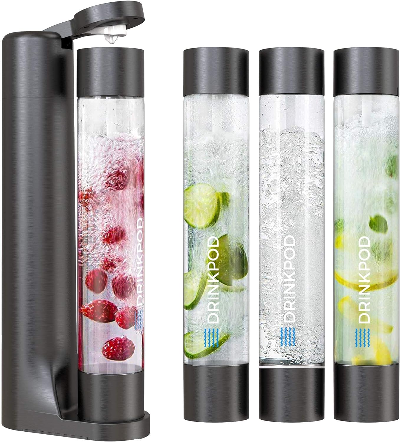 Make Sparkling Water with Fizzpod Seltzer Maker
