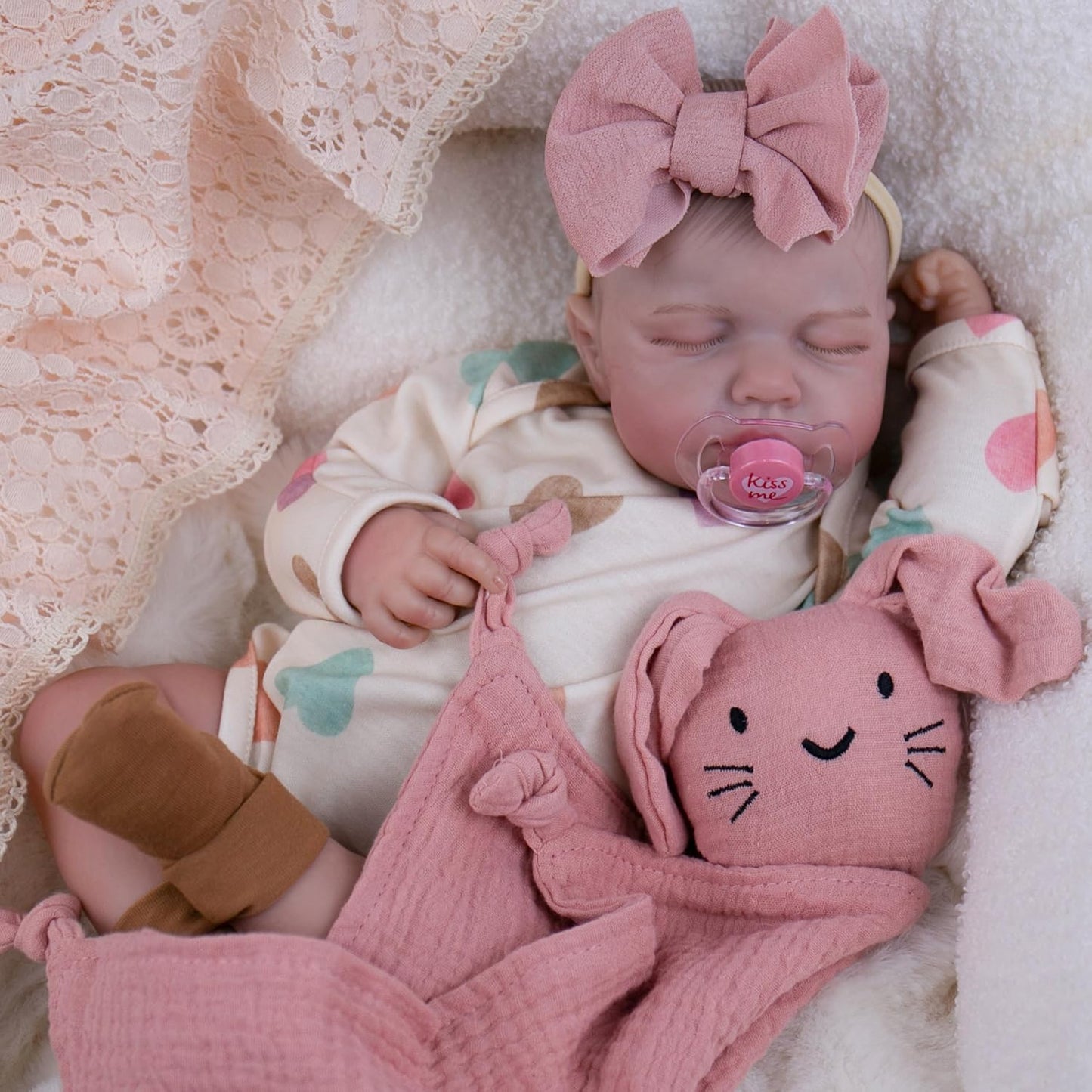 Milidool Realistic Newborn Baby Dolls - 20 Inch Sleeping Doll