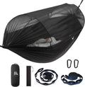 Extra-Large Camping Hammock with Net - Spacious 118 x 71 in Relaxation