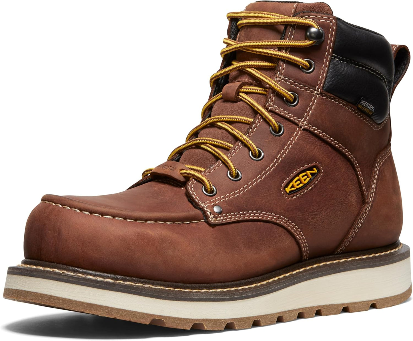 KEEN Utility Cincinnati 6 Composite Toe Waterproof Wedge Boots