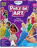 Disney Princess Poke-In Art Craft Kit - Mess-Free Creative Gift