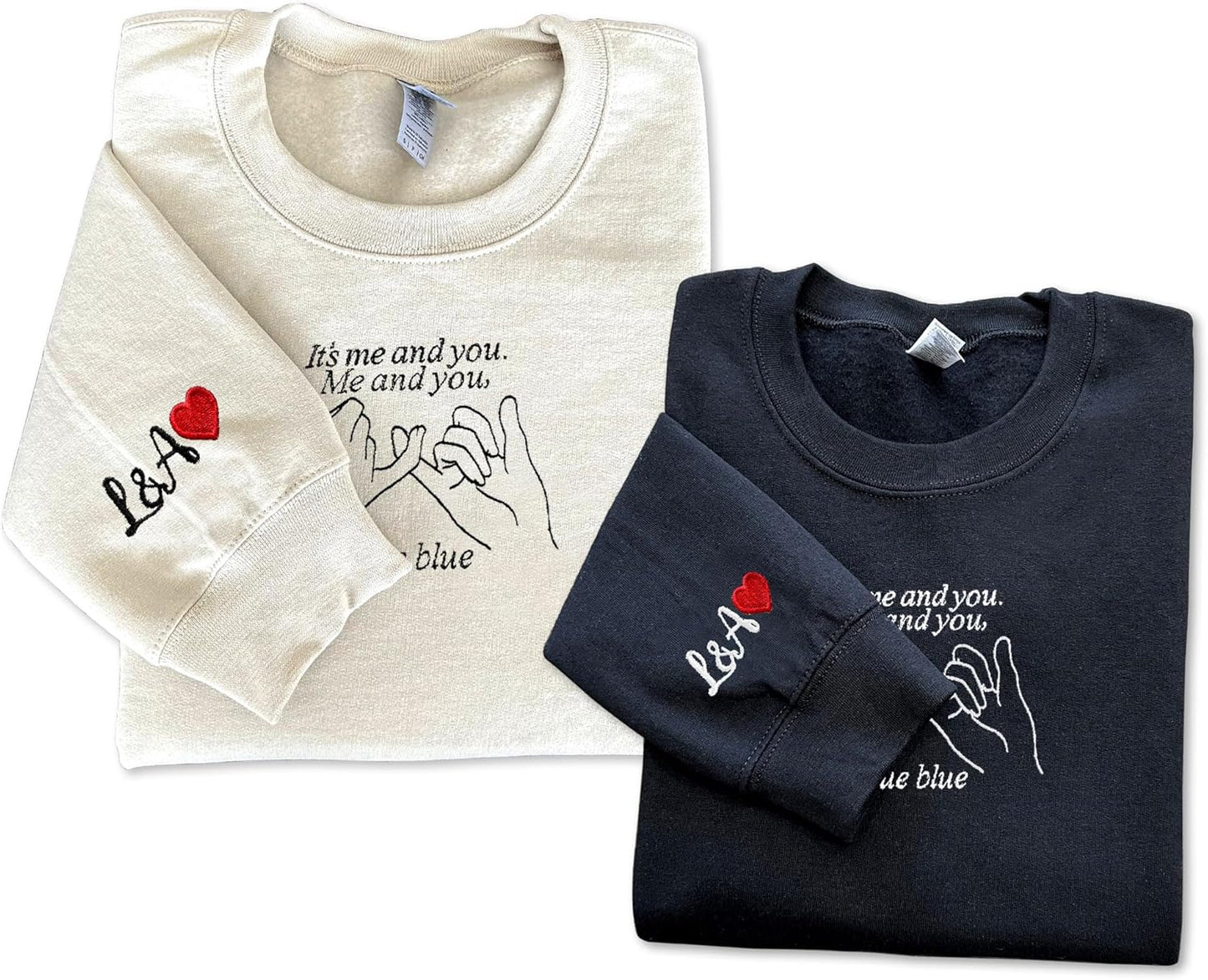Personalized Matching Couple Hoodies - GodLover's Gift