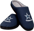 FOCO Men's NFL Team Logo Memory Foam Slides - Embroidered Logo