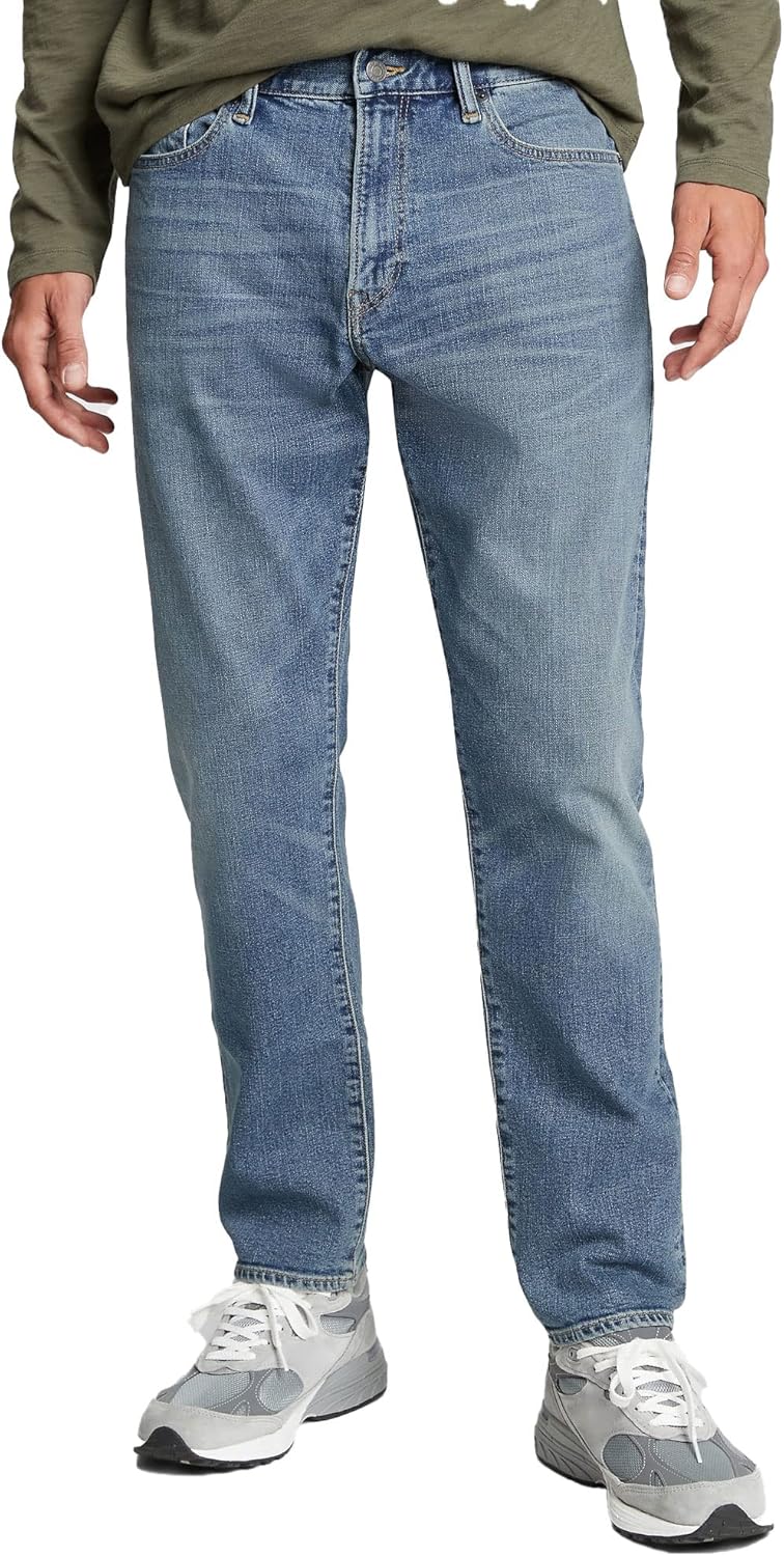 GAP Men's Straight Taper Fit Denim Jeans for Every Body