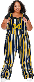 NCAA Womens College Team Logo Bib Overalls for Game Days