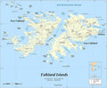 Falkland Islands Political Map - Large & Detailed