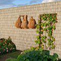 Natural Reed Fencing Roll for Privacy and Shade in Outdoor Spaces