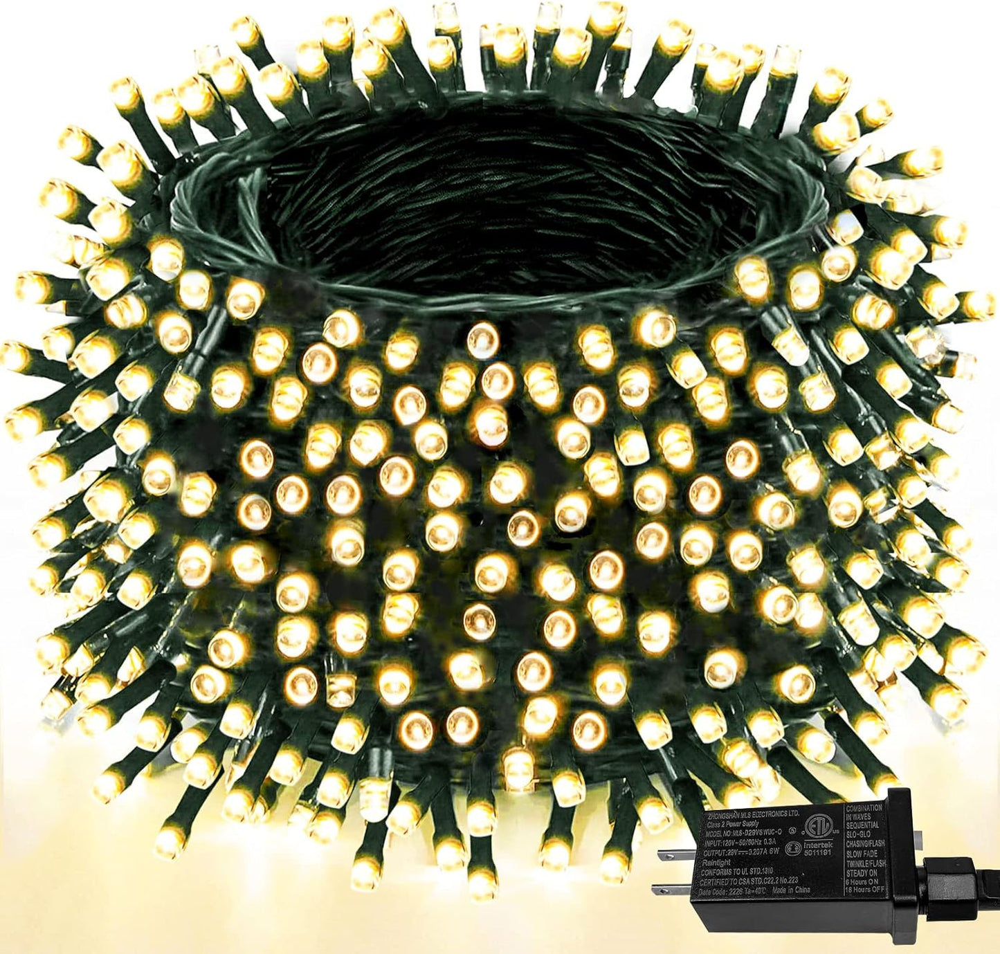 Upgraded 264FT 800 LED Christmas String Lights for Indoor Outdoor