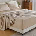MEISHANG Extra Deep Pocket Cotton Sheets Queen Size - 1000 TC