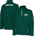Ultra Game Men's Quarter-Zip Fleece Pullover for NFL Fans