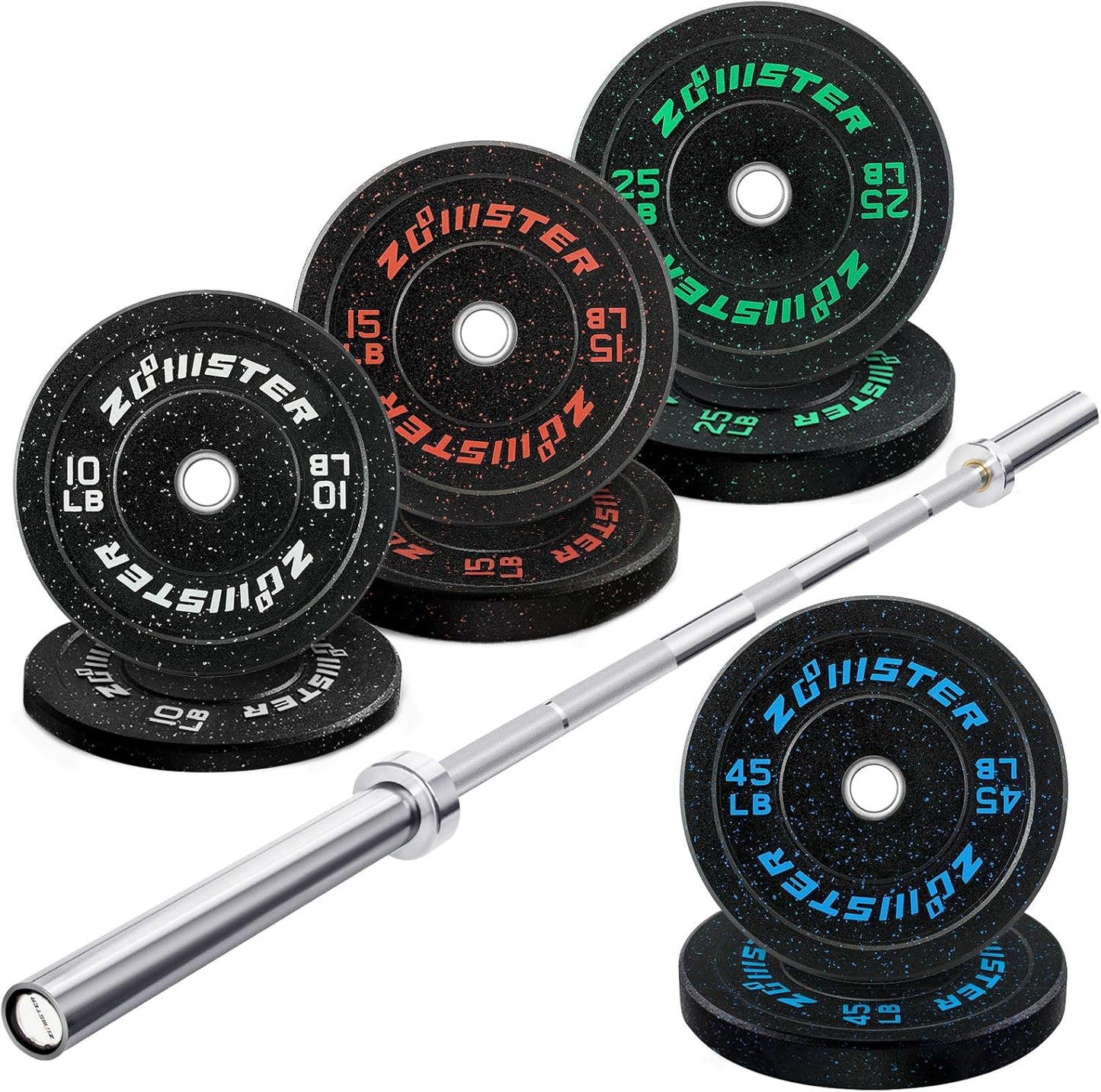 Bumper Plate Olympic Weight Plate for Strength Training Lifting