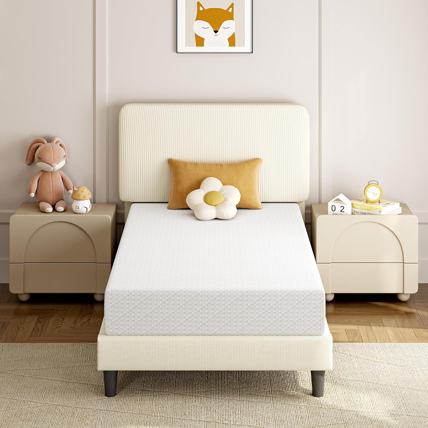 Yaheetech 8 Inch Twin Mattress with Cooling Gel Memory Foam