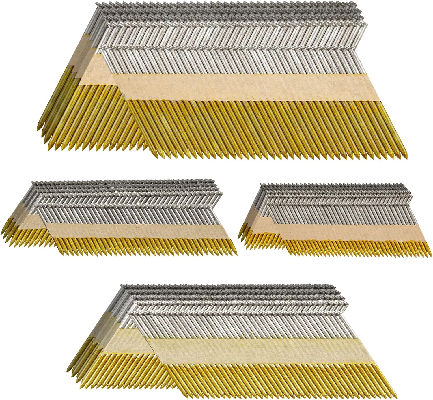 34-30 Degree Framing Nails in 4 Sizes for Construction Projects