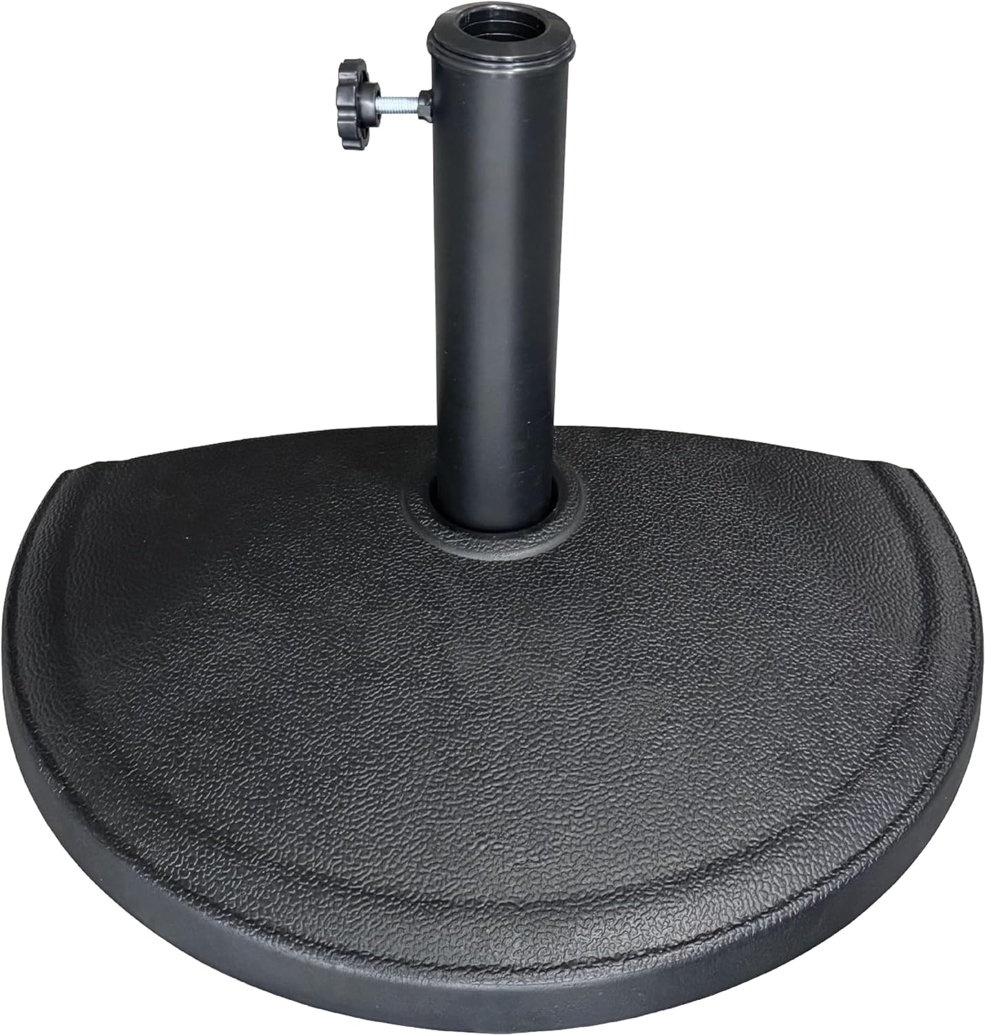 Half Round 20 lb Patio Umbrella Base for Adjustable Posts