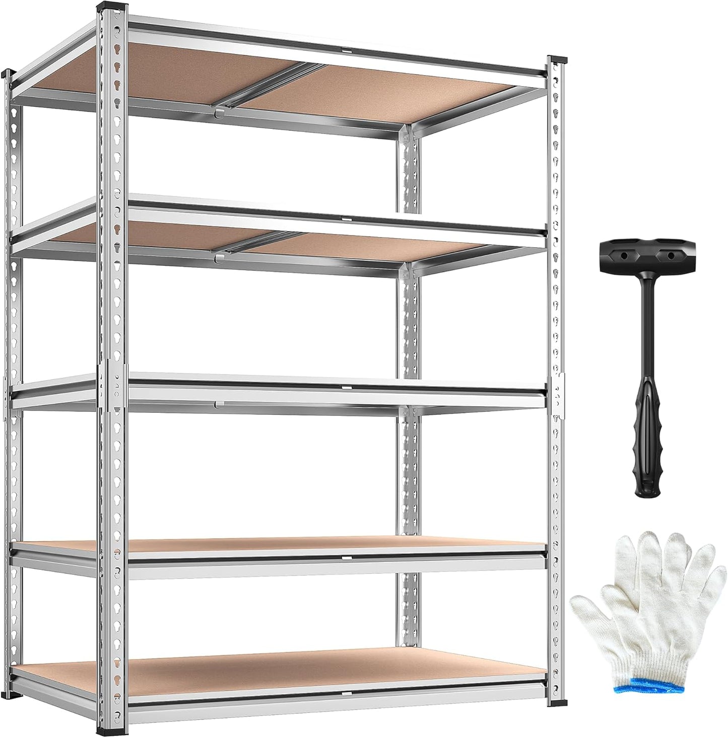 REIBII 2020LBS Heavy Duty Garage Shelving for Storage Needs