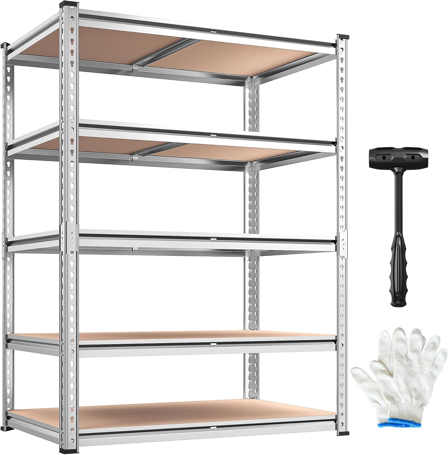 REIBII 2020LBS Heavy Duty Garage Shelving for Storage Needs