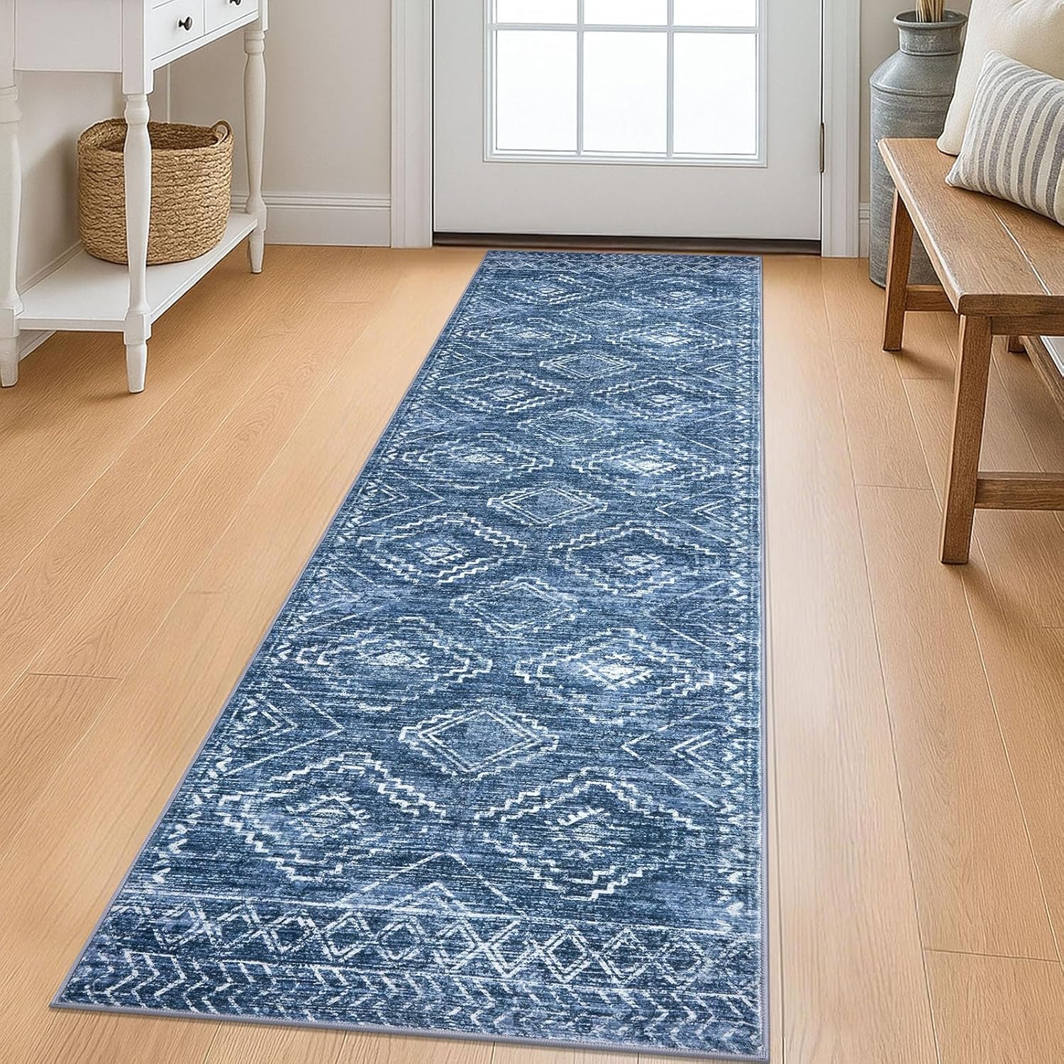 KILOCOCO Runner Rug 2x6 for Hallways and Kitchen Spaces