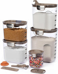 ProKeeper+ 9-Piece Airtight Food Storage Container Set - Bakery Ready