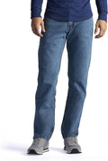 Lee Men's Regular Fit Straight Leg Jean for Men - Timeless Comfort