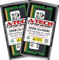 A-Tech 32GB Kit (2x16GB) DDR5 5600MHz SODIMM - Fast Upgrade