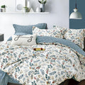 Botanical Cotton Comforter King Size - Reversible Lightweight