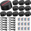 12 Sets 3D Night LED Light Lamp Base 16 Colors Display Base