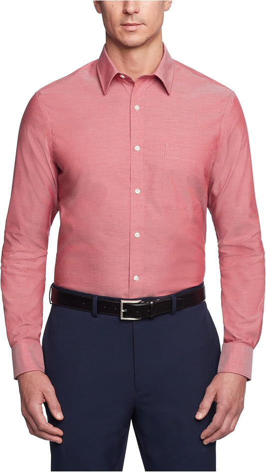 Tommy Hilfiger Men's Regular Fit Non Iron Solid Dress Shirt Review